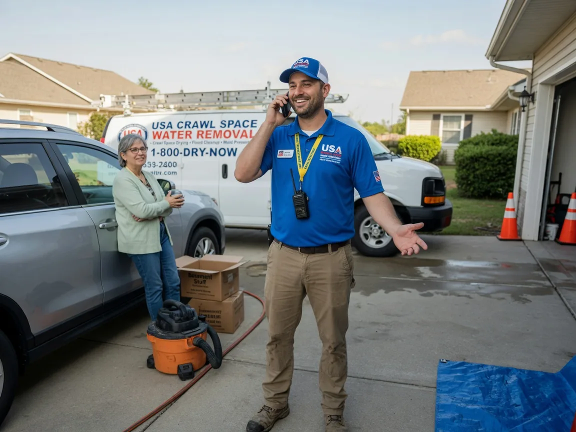 Crawl Space Water Removal Calhoun, GA FAQs
